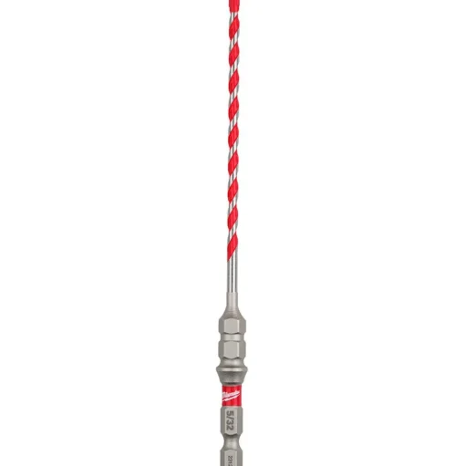 Milwaukee 5/32" x 4" x 6" SHOCKWAVE Impact Duty Carbide Hammer Drill Bit for Concrete Screws 48-20-9092