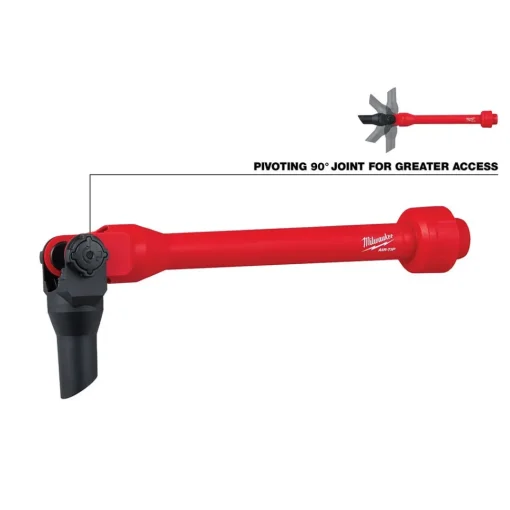 Milwaukee AIR-TIP Pivoting Extension Wand Vacuum Attachment 49-90-2031
