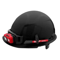 Milwaukee BOLT Hard Hat Unvented, Class E Front Brim 6pt Suspension - Black 48-73-1130