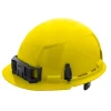 Milwaukee BOLT Hard Hat Unvented, Class E Front Brim 6pt Suspension - Yellow 48-73-1122