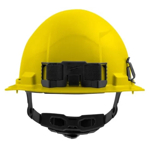 Milwaukee BOLT Hard Hat Unvented, Class E Front Brim 6pt Suspension - Yellow 48-73-1122