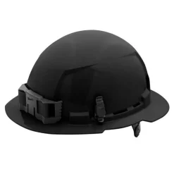 Milwaukee BOLT Hard Hat Unvented, Class E Full Brim 6pt Suspension - Black 48-73-1131