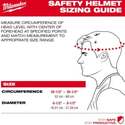 Milwaukee BOLT Hard Hat Unvented, Class E Full Brim 6pt Suspension - Grey 48-73-1135