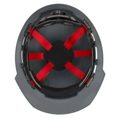 Milwaukee BOLT Hard Hat Vented, Class C Front Brim 6pt Suspension - Grey 48-73-1234