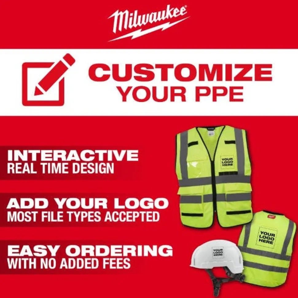 Milwaukee BOLT Type 2, Class C Vented Safety Helmet w/ IMPACT ARMOR Liner - Grey 48-73-1378