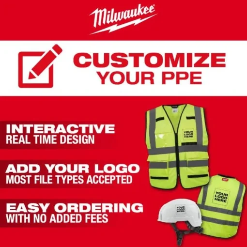 Milwaukee BOLT Type 2, Class C Vented Front Brim Safety Helmet w/ IMPACT ARMOR Liner - Red 48-73-1372