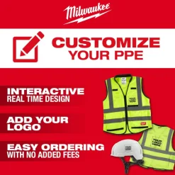 Milwaukee BOLT Type 2, Class E Unvented Safety Helmet - Yellow 48-73-1303