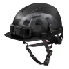 Milwaukee BOLT Type 2, Class E Unvented Front Brim Safety Helmet w/ IMPACT ARMOR Liner - Black 48-73-1375