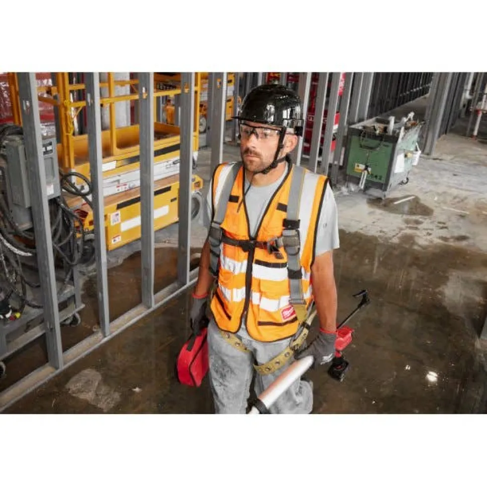 Milwaukee BOLT Type 2, Class E Unvented Front Brim Safety Helmet w/ IMPACT ARMOR Liner - Black 48-73-1375