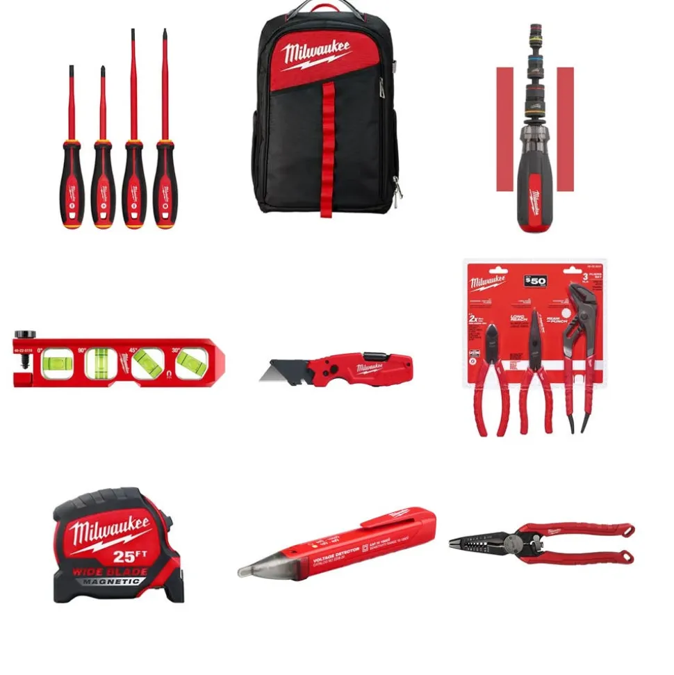 Milwaukee Electrician Apprentice Kit with Backpack OPT