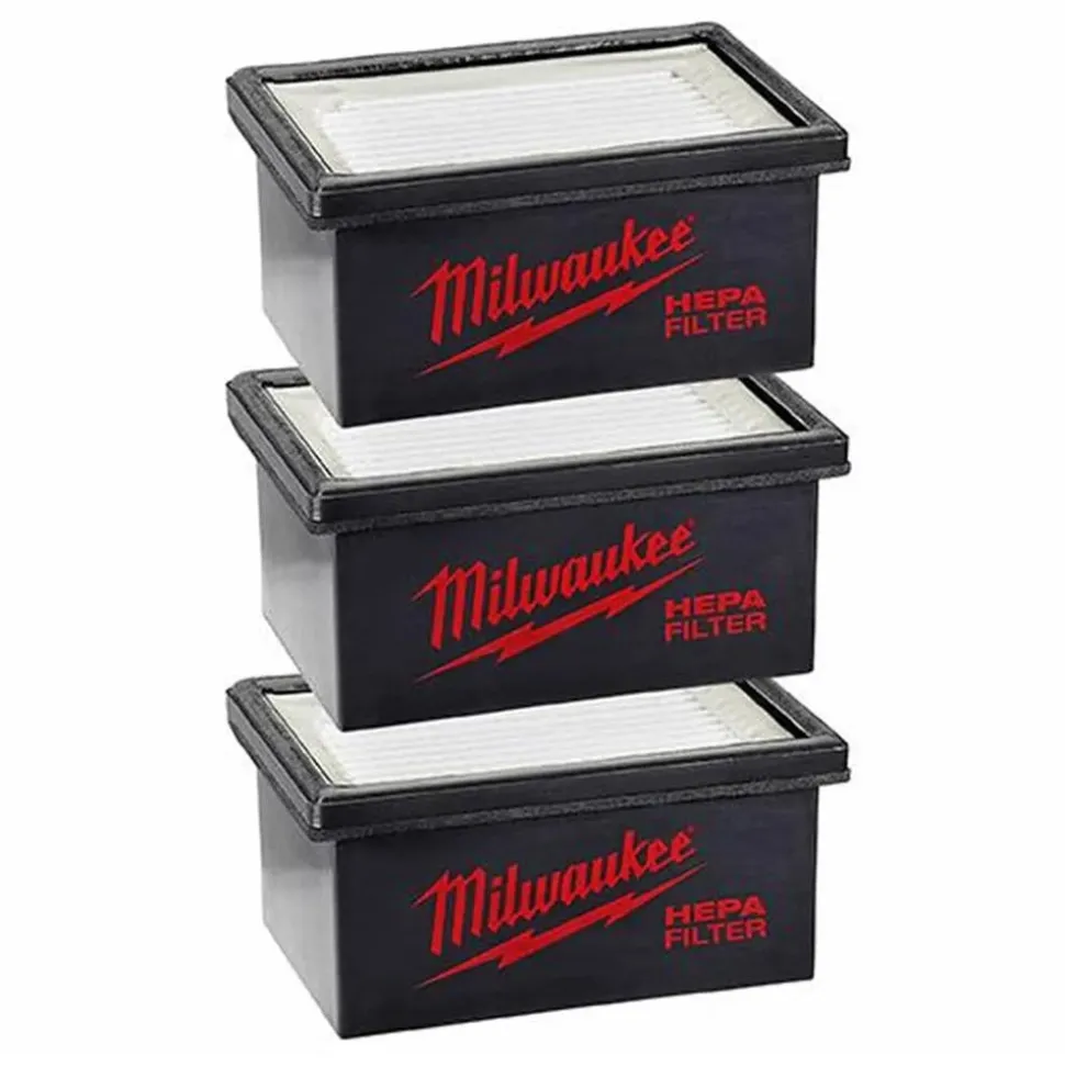Milwaukee HEPA filter for M12 HammerVac (3 Pack) 49-90-2306