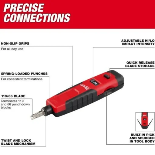Milwaukee Impact Punchdown Tool 48-22-2164