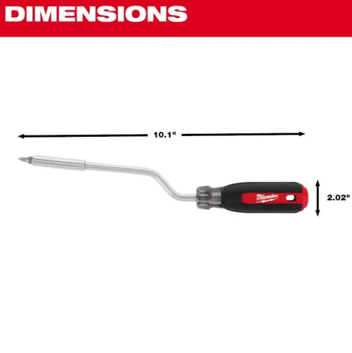 Milwaukee 2-in-1 Rotating Multi-Bit Screwdriver 48-22-2916