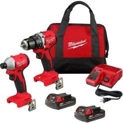 Milwaukee M18 Compact Brushless 2-Tool Combo Kit & M18 HACKZALL Recip Saw