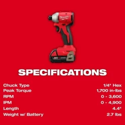 Milwaukee M18 Compact Brushless 2-Tool Combo Kit & M18 6 1/2