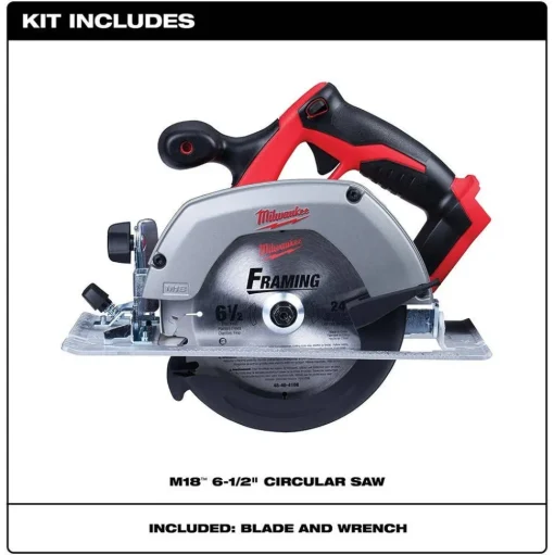 Milwaukee M18 Compact Brushless 2-Tool Combo Kit & M18 6 1/2" Circular Saw