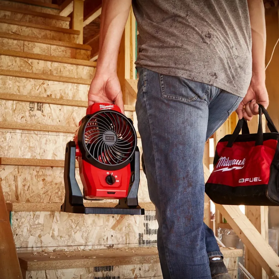 Milwaukee M12 Cordless Jobsite Fan 400 CFM (Bare Tool) 0820-20