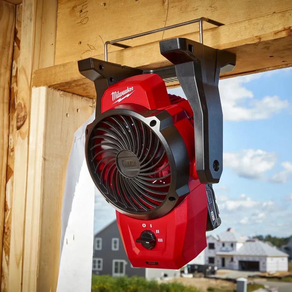 Milwaukee M12 Cordless Jobsite Fan 400 CFM (Bare Tool) 0820-20