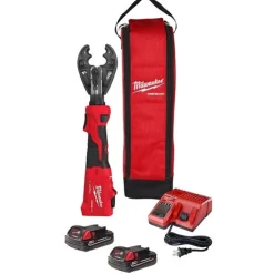 Milwaukee M18 FORCE LOGIC 6T Linear Utility Crimper Kit w/BG-D3 Jaw 2978-22BG