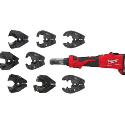 Milwaukee M18 FORCE LOGIC 6T Linear Utility Crimper Kit w/ O-D3 Jaw 2978-22O
