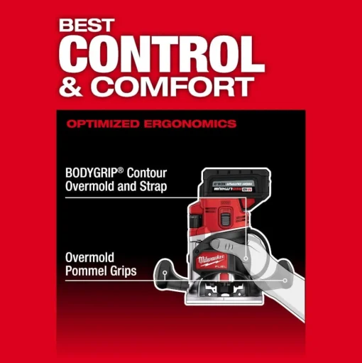 Milwaukee M18 FUEL 1/2" Router 2838-20