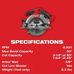 Milwaukee M18 FUEL 6-1/2