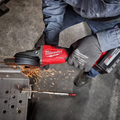Milwaukee M18 FUEL 5" Flathead Braking Grinder w/ Slide Switch, Lock-On (Tool Only) 2887-20
