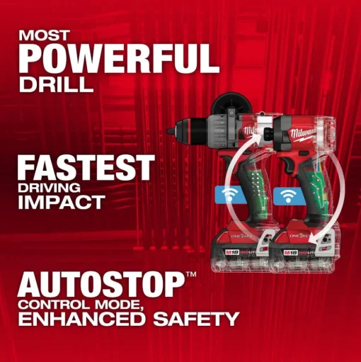 Milwaukee M18 FUEL 2-Tool Combo Kit w/ ONE-KEY 3696-22