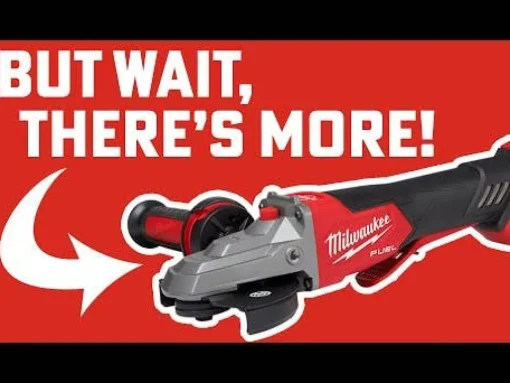 Milwaukee M18 FUEL 5" Variable Speed Braking Grinder Paddle Switch (Tool Only) 2888-20