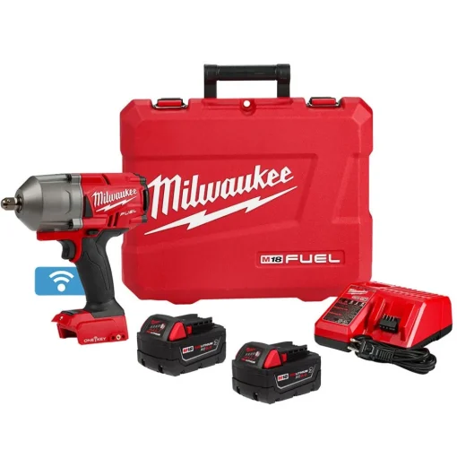 Milwaukee M18 FUEL w/ ONE-KEY High Torque Impact Wrench 1/2" Pin Detent Kit 2862-22R