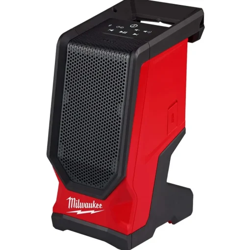 Milwaukee M18 FUEL Drywall Screw Gun, 180Â° Handle Mud Mixer, 1/4" Hex Impact Driver & Bluetooth Speaker Bare Tool Bundle