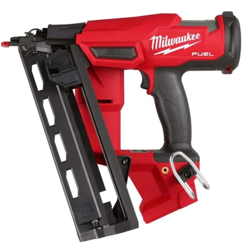 Milwaukee M18 FUEL 16Ga. Angled Finish Nailer & Belt Sander Bare Tool Bundle