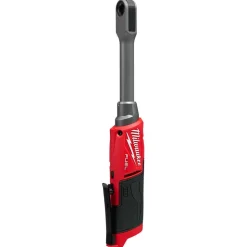 Milwaukee M12 FUEL INSIDER Extended Reach Box Ratchet, 16Ga. Variable Speed Nibbler & Radio/Charger Bare Tool Bundle