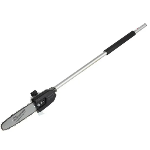 Milwaukee M18 FUEL QUIK-LOK Hedge Trimmer, Edger, 10" Pole Saw, 3' Extension Attachments Set 49-16-2719 & 49-16-2718 & 49-16-2720 & 49-16-2721