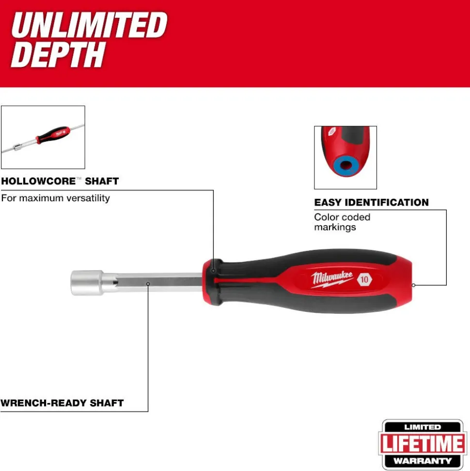 Milwaukee 5mm HollowCore Nut Driver 48-22-2461