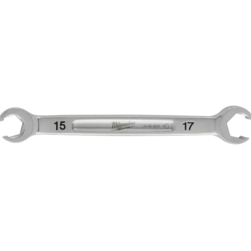 Milwaukee 15mm X 17mm Double End Flare Nut Wrench 45-96-8353