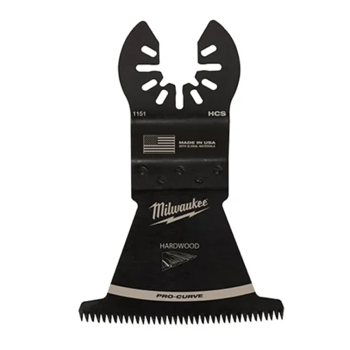 Milwaukee OPEN-LOK 2-1/2" HCS Japanese Tooth Pro-Curve Hardwood Blade 1pk 49-25-1151