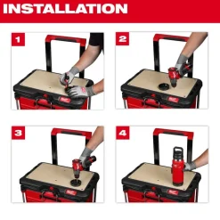 Milwaukee PACKOUT Twist to Lock Mount - Single 48-22-8399X