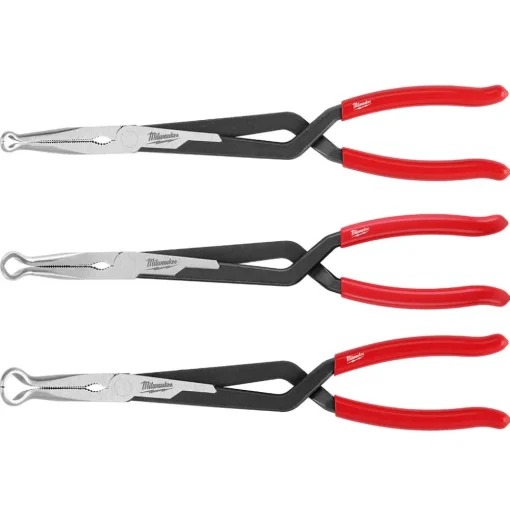 Milwaukee 3PC Long Reach Hose Grip Pliers Set 48-22-6563