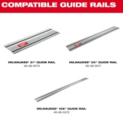 Milwaukee Router Guide Rail Adapter 48-11-2838