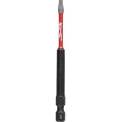 Milwaukee Shockwave 3-1/2" Impact Square Recess #1 Bit (2 Pack) 48-32-4670