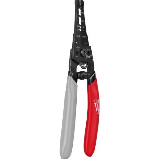 Milwaukee Tool 12-16 AWG Nm Dipped Grip Wire Stripper & Cutter 48-22-3081