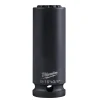 Milwaukee Tool SHOCKWAVE 9/16" x 3/4" Lineman's 12PT 2-in-1 Socket 49-66-5121
