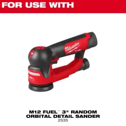 Milwaukee Tools 3” 220 Grit Mesh Sanding Discs with POWERGRID Tear Resistant Mesh – 12 pk + Pad Saver 48-80-6220