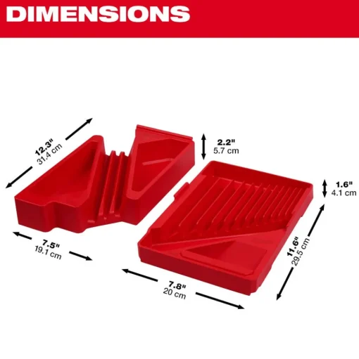 Milwaukee Tools 15 Piece SAE Combination Wrench Set with PACKOUT Compact Organizer 48-22-9484
