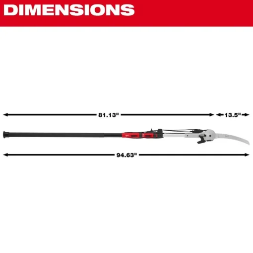 Milwaukee Tools 16' Pole Saw & Pruner 48-22-9375