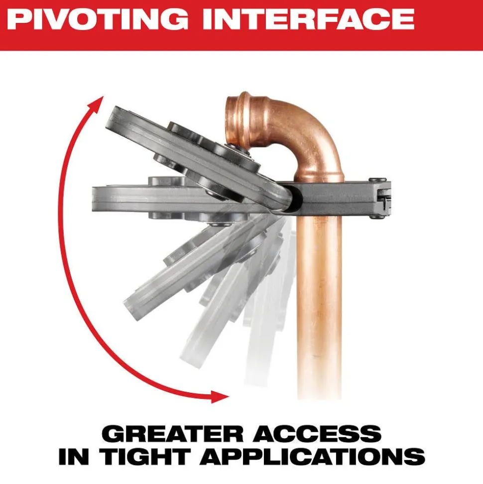Milwaukee Tools 5/8" RLS® Pivoting Press Ring 49-16-2654RX