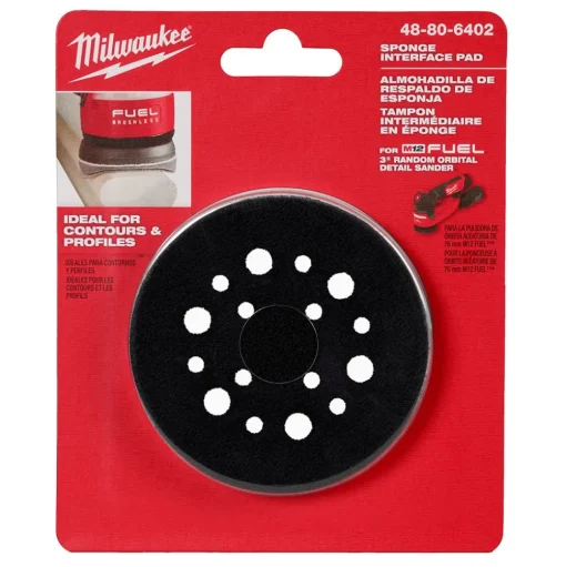 Milwaukee Tools 3” Sponge Interface Pad 48-80-6402