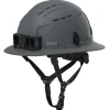 Milwaukee Tools BOLT™ Gray Full Brim Vented Safety Helmet – Type 2, Class C 48-73-1664