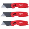 Milwaukee Tools FASTBACK™ Compact Folding Utility Knife 3-Pack 48-22-1522